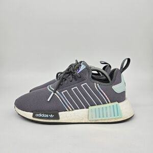 adidas NMD_R1 'Grey Iridescent' Women's Running Shoes Size 7